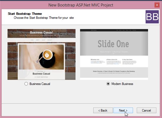 select from template